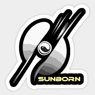 Sunborn Sticker